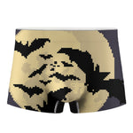 8-Bit Pixel Halloween Bat Print Men's Boxer Briefs
