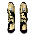 8-Bit Pixel Halloween Bat Print Muay Thai Shin Guards