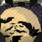 8-Bit Pixel Halloween Bat Print Pet Car Back Seat Cover