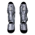 8-Bit Pixel Moon Print Muay Thai Shin Guards