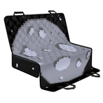 8-Bit Pixel Moon Print Pet Car Back Seat Cover