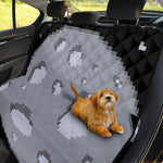 8-Bit Pixel Moon Print Pet Car Back Seat Cover
