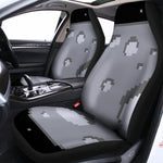 8-Bit Pixel Moon Print Universal Fit Car Seat Covers