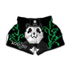 8-Bit Pixel Panda Print Muay Thai Boxing Shorts