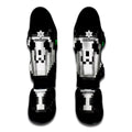 8-Bit Pixel Panda Print Muay Thai Shin Guards
