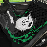 8-Bit Pixel Panda Print Pet Car Back Seat Cover