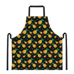 8-Bit Pixel Pineapple Print Apron