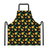 8-Bit Pixel Pineapple Print Apron