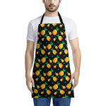 8-Bit Pixel Pineapple Print Apron