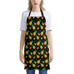 8-Bit Pixel Pineapple Print Apron