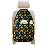 8-Bit Pixel Pineapple Print Car Seat Organizers