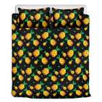 8-Bit Pixel Pineapple Print Duvet Cover Bedding Set