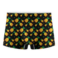 8-Bit Pixel Pineapple Print Men's Boxer Briefs