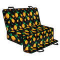 8-Bit Pixel Pineapple Print Pet Car Back Seat Cover