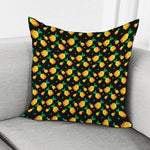 8-Bit Pixel Pineapple Print Pillow Cover