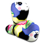 8-Bit Pixel Unicorn Print Boxing Gloves