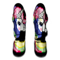 8-Bit Pixel Unicorn Print Muay Thai Shin Guards