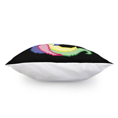 8-Bit Pixel Unicorn Print Pillow Cover