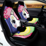 8-Bit Pixel Unicorn Print Universal Fit Car Seat Covers