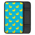 8-Bit Rubber Duck Pattern Print Car Center Console Cover