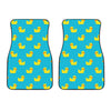 8-Bit Rubber Duck Pattern Print Front Car Floor Mats