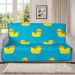 8-Bit Rubber Duck Pattern Print Futon Protector