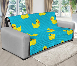 8-Bit Rubber Duck Pattern Print Futon Protector