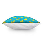 8-Bit Rubber Duck Pattern Print Pillow Cover