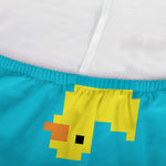 8-Bit Rubber Duck Pattern Print Sofa Cover