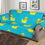 8-Bit Rubber Duck Pattern Print Sofa Protector