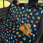 8-Bit Video Game Monsters Pattern Print Pet Car Back Seat Cover