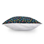 8-Bit Video Game Monsters Pattern Print Pillow Cover
