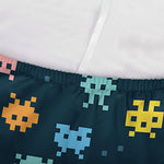 8-Bit Video Game Monsters Pattern Print Sofa Cover