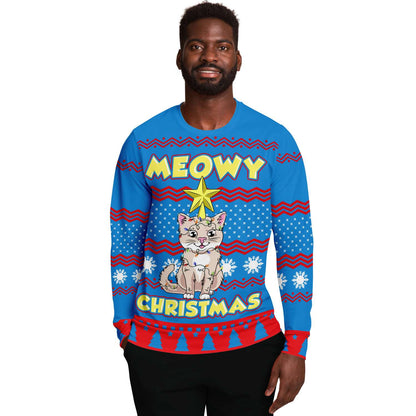 Meowy Christmas Ugly Christmas Sweater