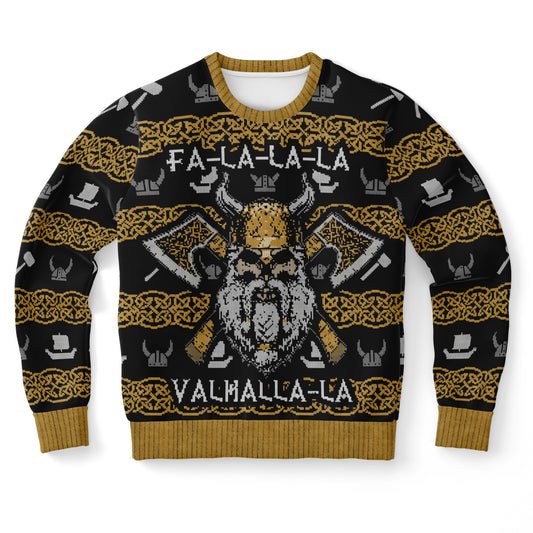 FA-LA-LA-LA Valhalla-La Ugly Christmas Sweater