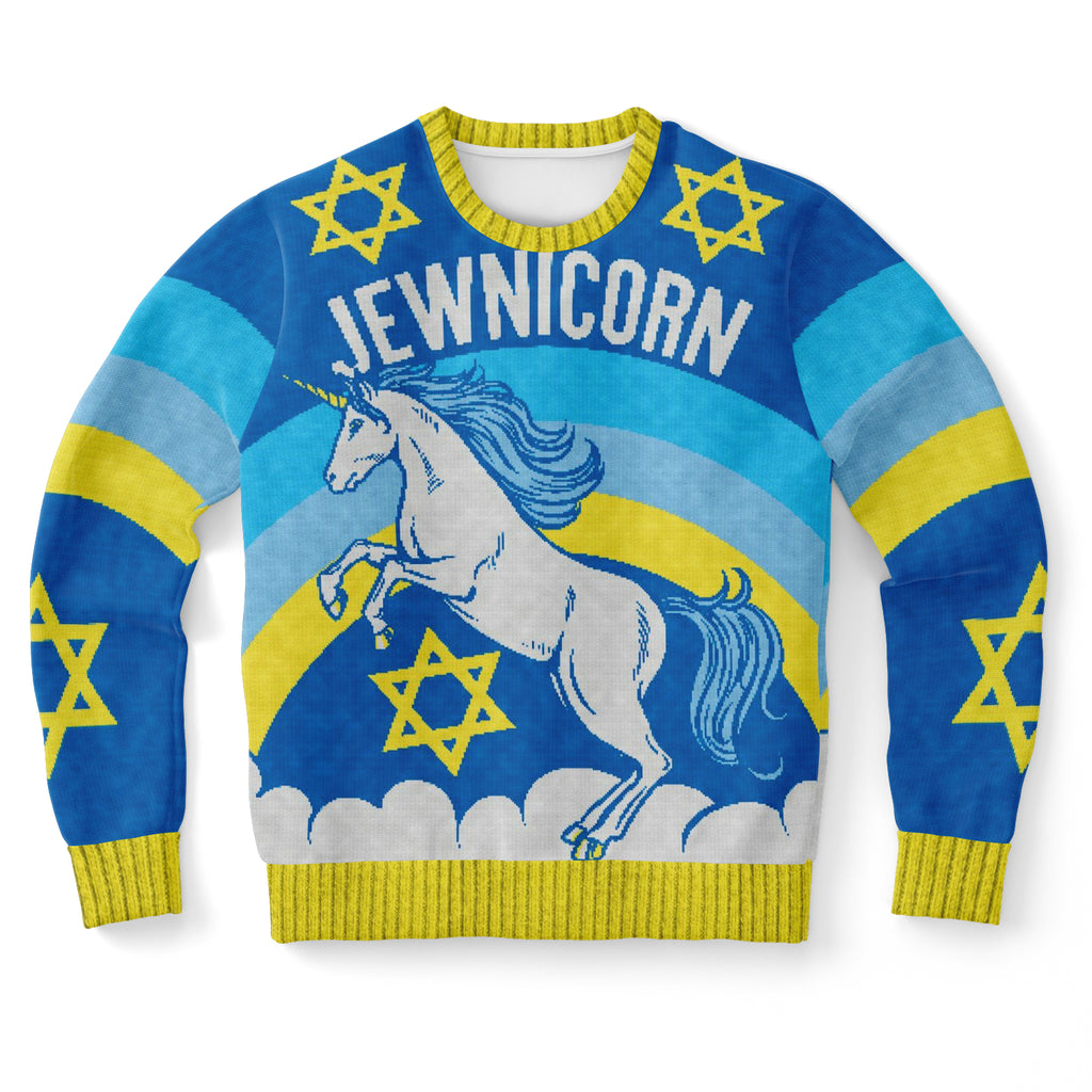 Jewnicorn Ugly Christmas Sweater