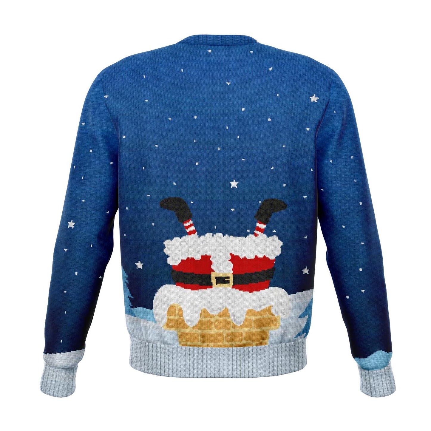 This Santa Loves To Go Down Christmas Crewneck Sweatshirt