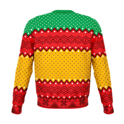 Don't Touch My Present Ugly Christmas Sweater