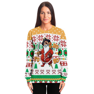 Pirate Santa Clause Yo Ho Ho Ugly Christmas Sweater