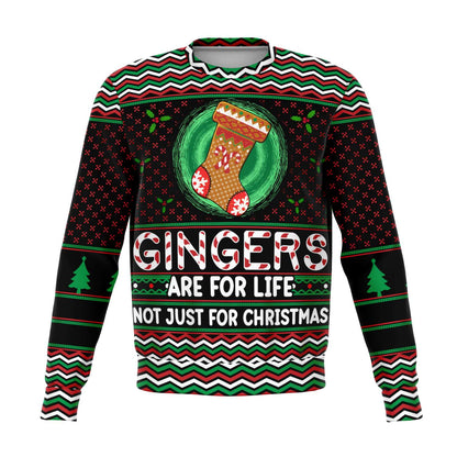 Gingers Are For Life Not Just For Christmas Ugly Christmas Sweater