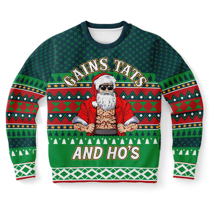 Gains Tats And Ho's Ugly Christmas Sweater