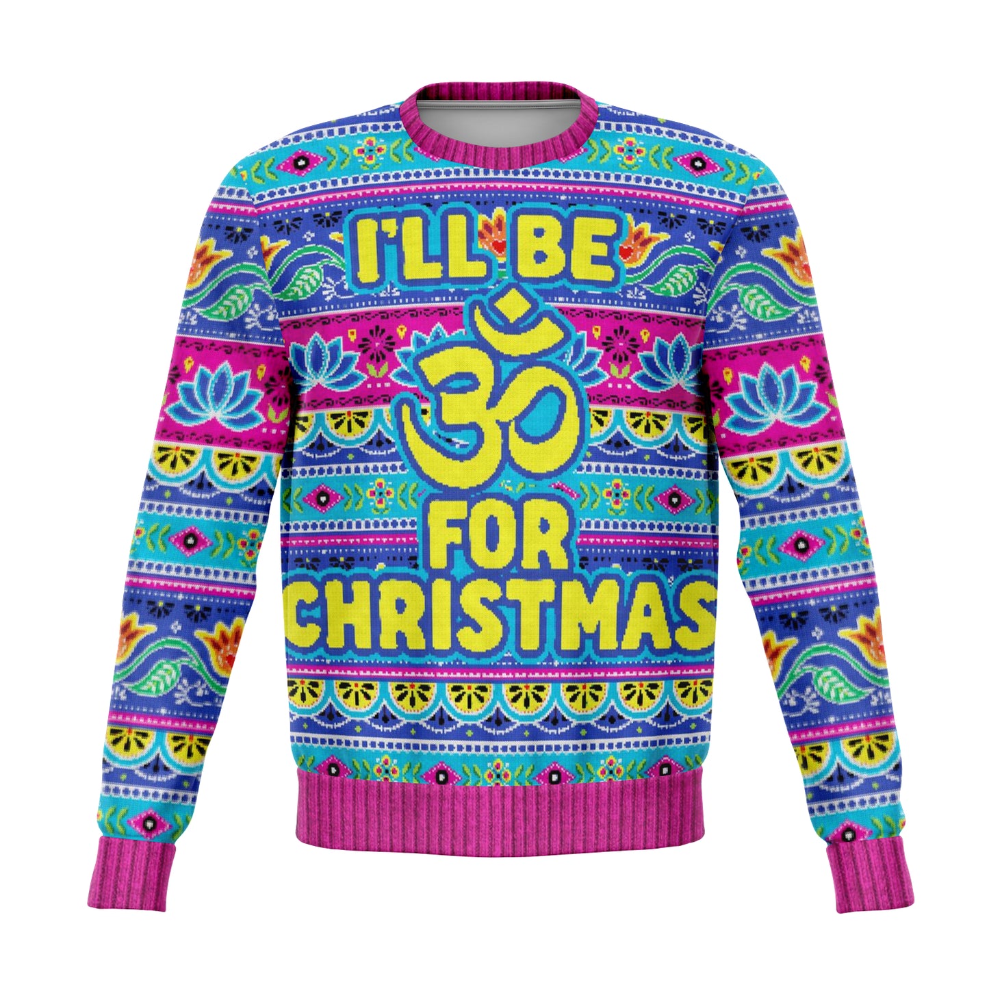 I'll Be Om For Christmas Ugly Christmas Sweater