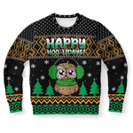 Happy Hoo-Lidays Ugly Christmas Sweater