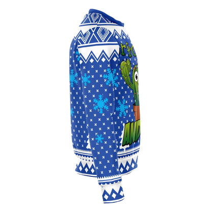 Prickly And Lit Ugly Christmas Sweater