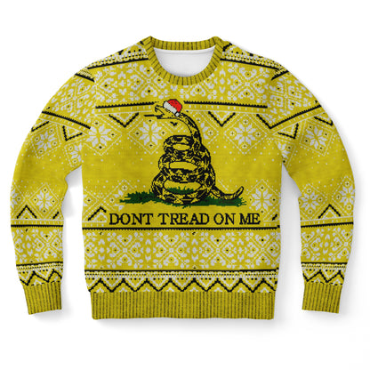 Don't Tread On Me Ugly Christmas Sweater