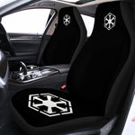 White Sith Emblem Universal Fit Car Seat Covers