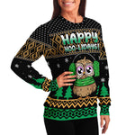 Happy Hoo-Lidays Ugly Christmas Sweater