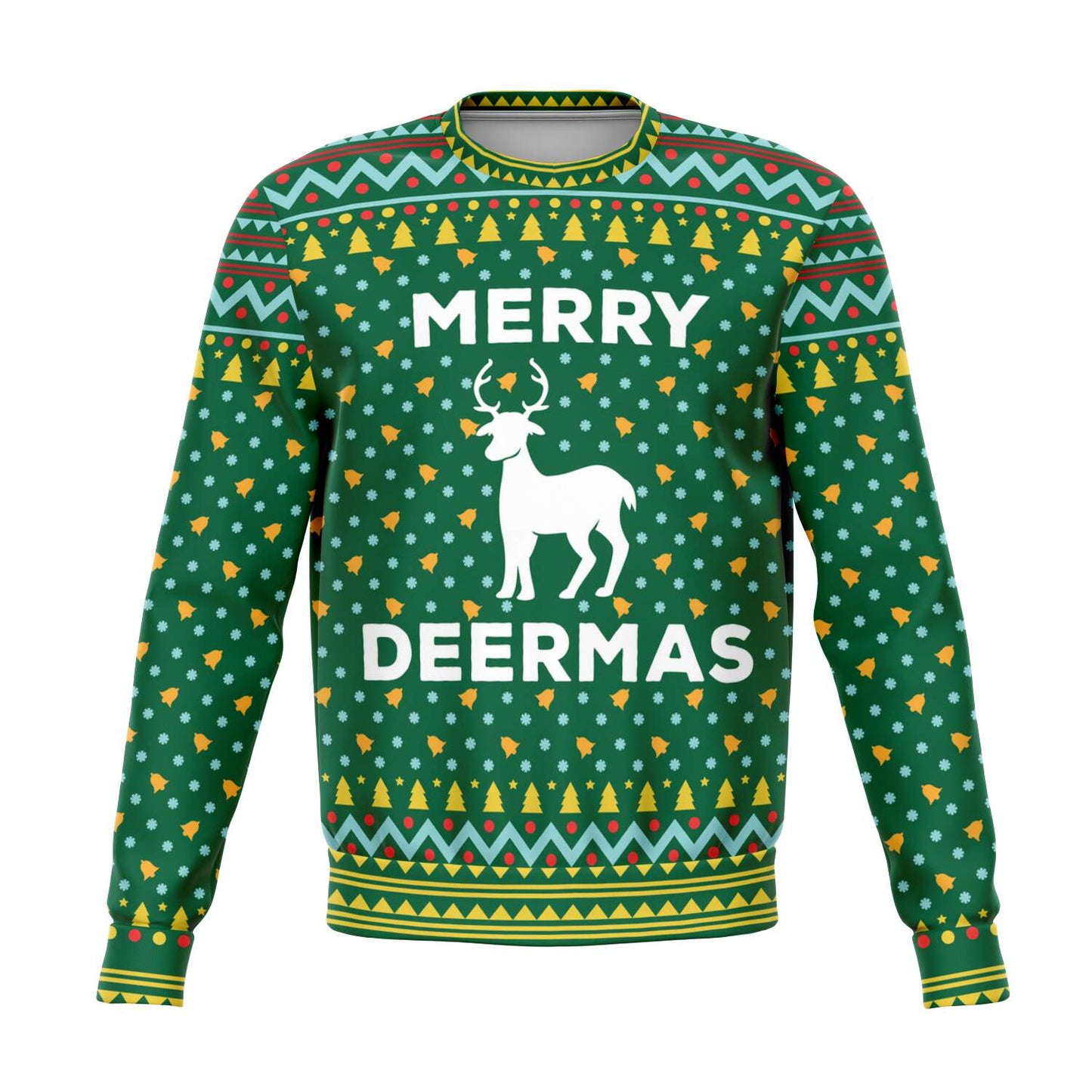 Merry Deermas Ugly Christmas Sweater