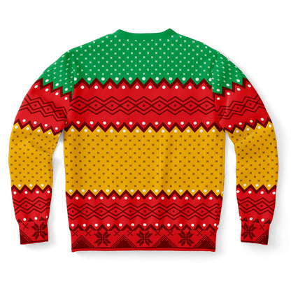 Don't Touch My Present Ugly Christmas Sweater