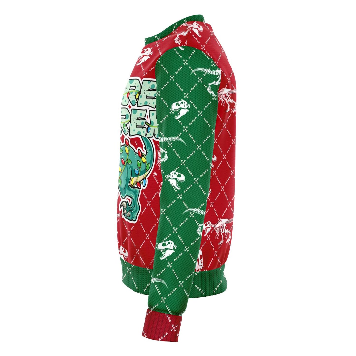 Tree Rex Christmas Crewneck Sweatshirt